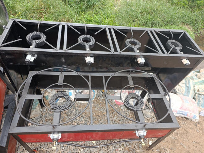 industrial gas burner for commercial kitchen and bakery cooking in Nigeria